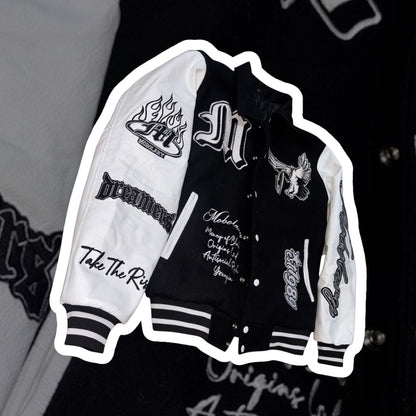 Obsidian Dream Varsity Jacket