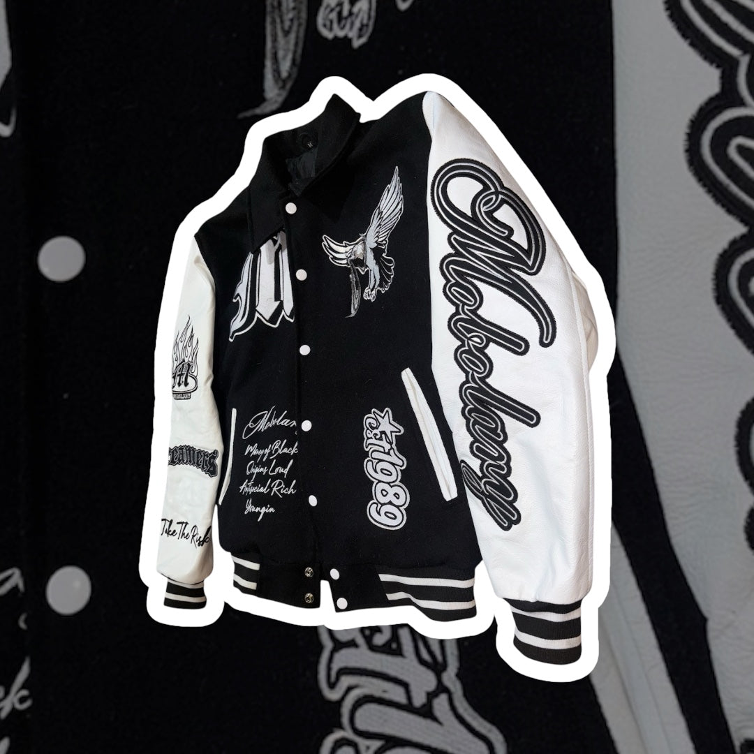 Obsidian Dream Varsity Jacket